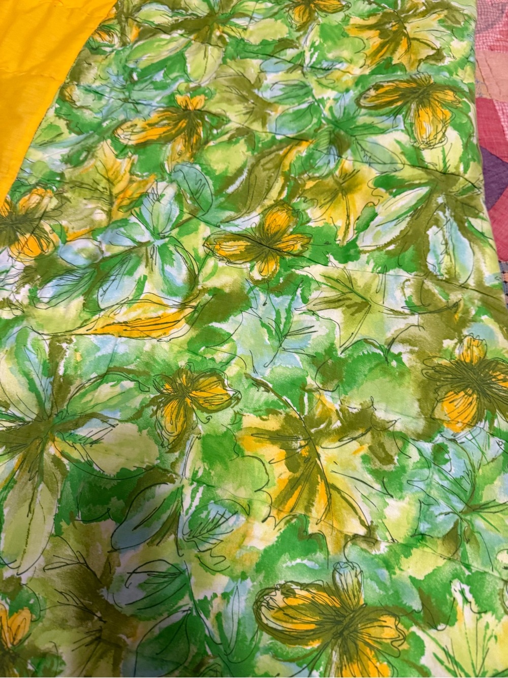 Handmade scrap patchwork quilt - Picture 5 of 11